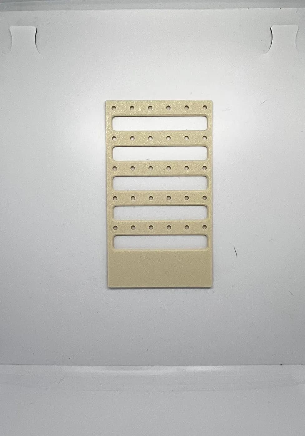 Cream earring display Show Stand Organiser 75 Pairs Any Colour Available, view 6