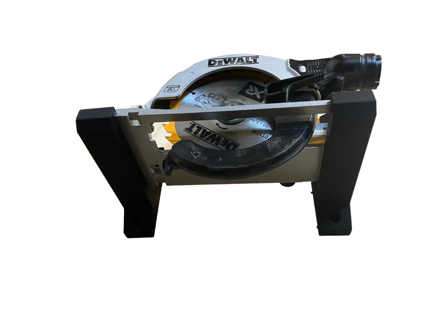 DEWALT DCS565N-XJ Cordless circular saw mounting bracket wall holder mount, view 2