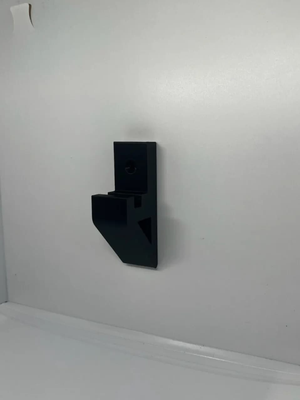 For Lego Technic Cars Porsche 911 RSR 42096 3D Printed White Wall Bracket Mount, view 3