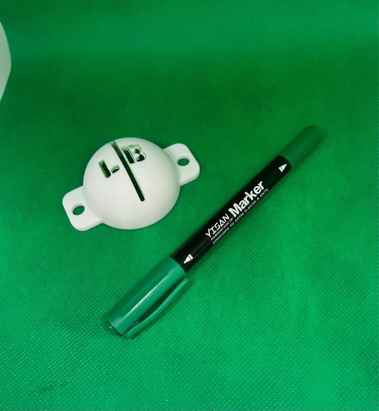Golf Ball Stencil Line Marker Personalise with your own initials Marker Pen Inc, view 4