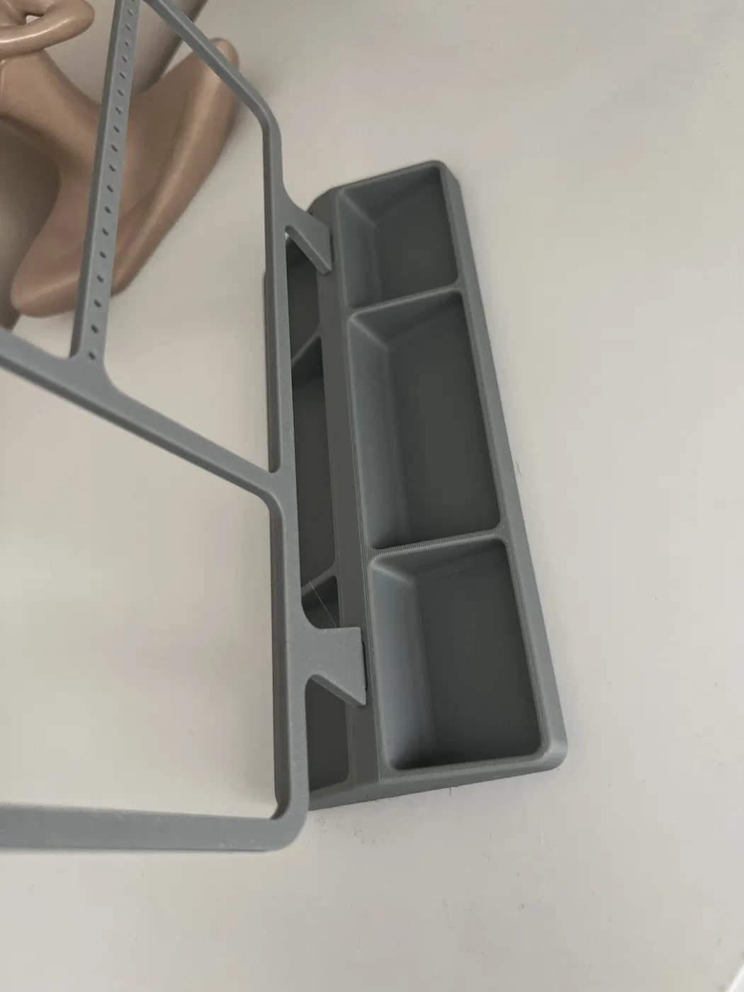 Large Grey Earring Jewellery display stand organiser storage, view 6