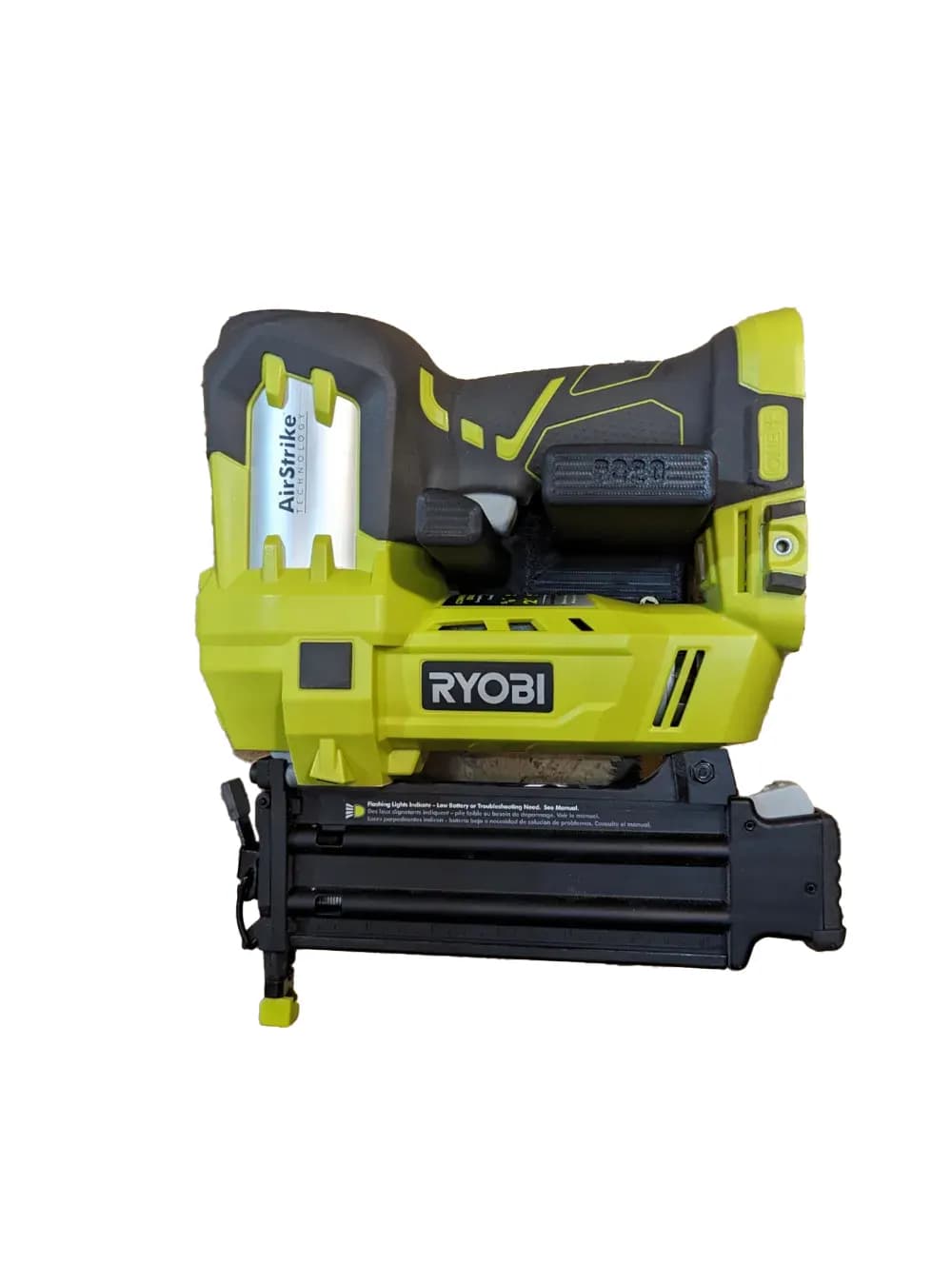 Ryobi 18 gauge Brad nailer nail gun wall mount holder display storage organiser, view 2