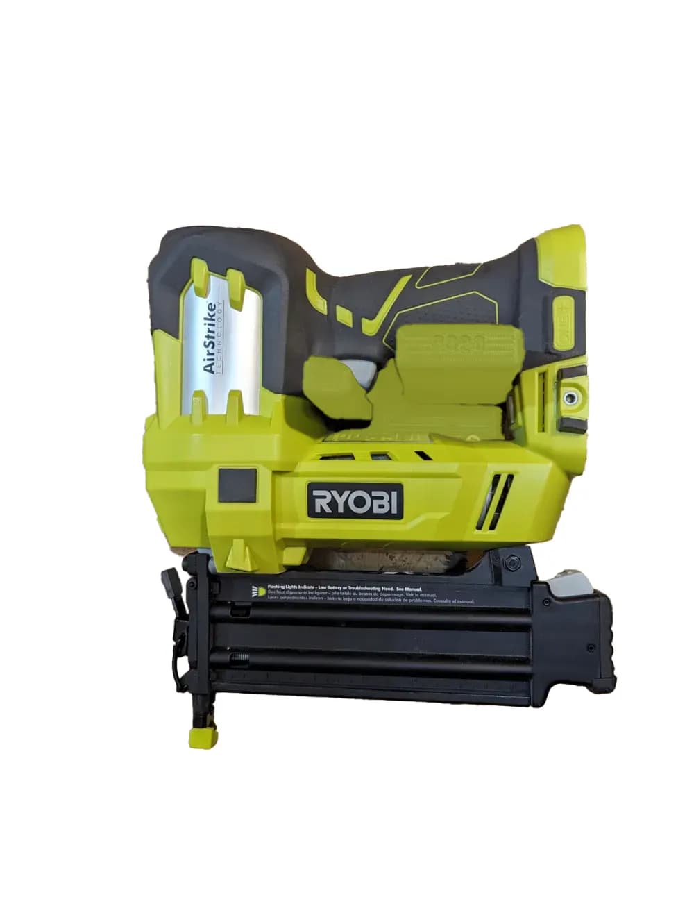 Ryobi 18 gauge Brad nailer nail gun wall mount holder display storage organiser, view 3