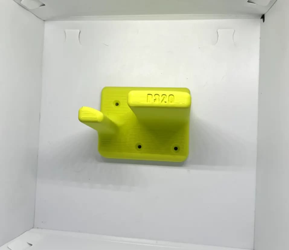 Ryobi 18 gauge Brad nailer nail gun wall mount holder display storage organiser, view 5