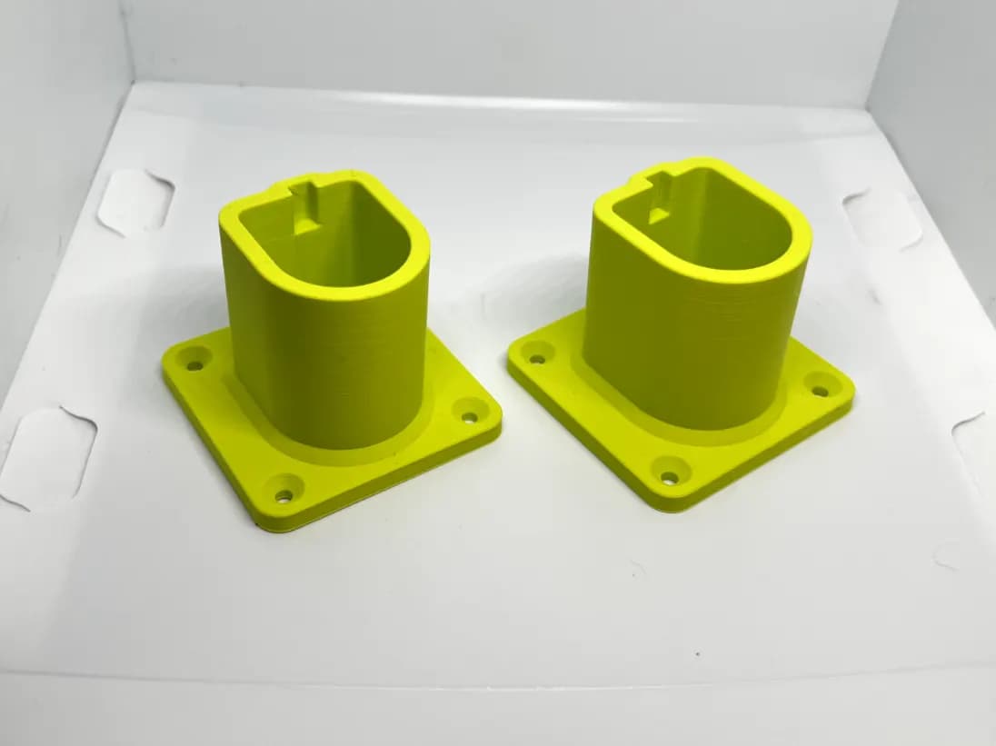 Ryobi One 18v Battery wall mount organiser storage 2 pack green, view 2