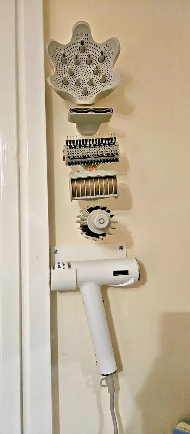 Shark Speedstyle hair Dryer Wall Mount Holder Organiser Storage Free P&P, view 2
