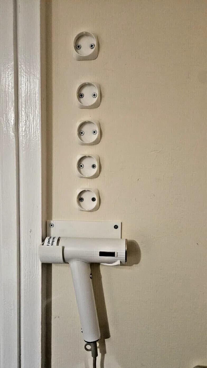 Shark Speedstyle hair Dryer Wall Mount Holder Organiser Storage Free P&P, view 4