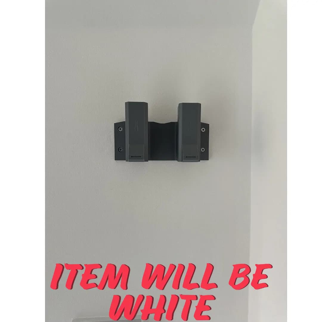 Shark Stratos Vacuum White Wall Mount accessory holder cable management IZ400, view 4