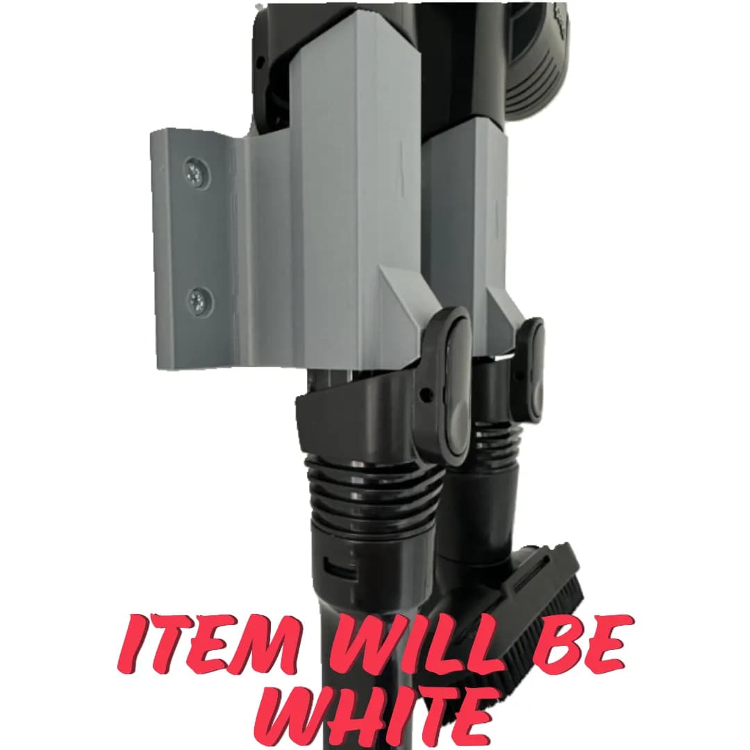 Shark Stratos Vacuum White Wall Mount accessory holder cable management IZ400, view 5