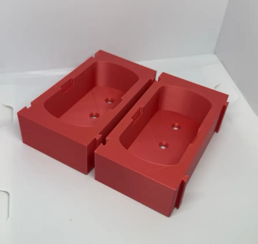 Snap On 14v Battery Holder Wall mount Draw orgainser tidy any colour, view 3