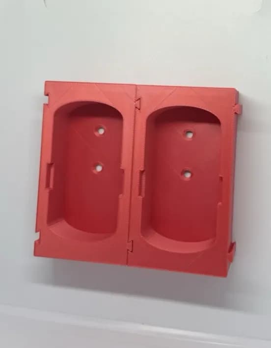 Snap On 14v Battery Holder Wall mount Draw orgainser tidy any colour, view 5