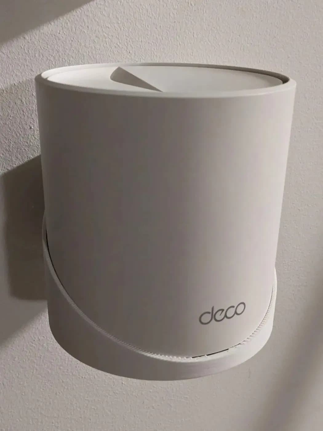 TP-Link Deco X50 NODE 4G Wall Mount Holder 3D Printed Mesh WiFi Bracket UK, view 3