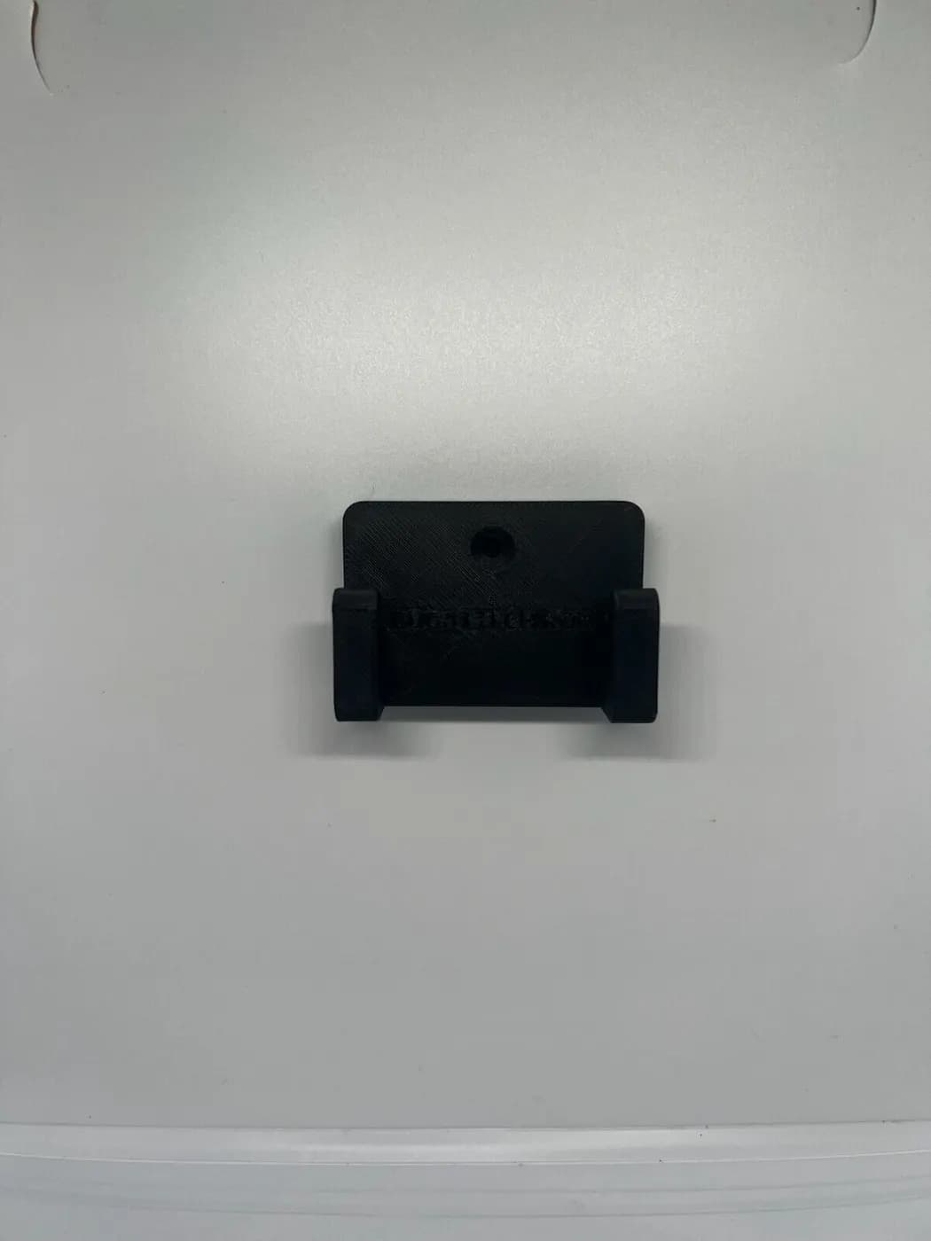 Wall mount bracket for LEGO 42083 Technic Bugatti Chiron BLACK, view 3