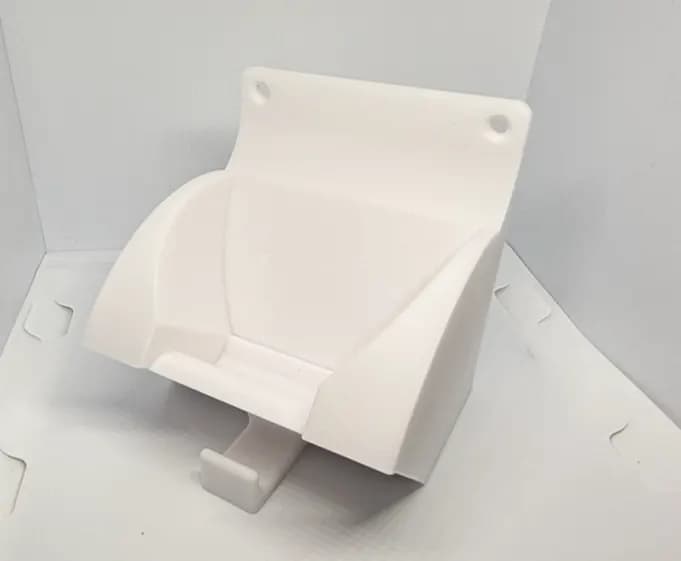 Wall mount bracket for Russell Hobbs Steam Genie 2 in 1 iron clothers steamer, view 8