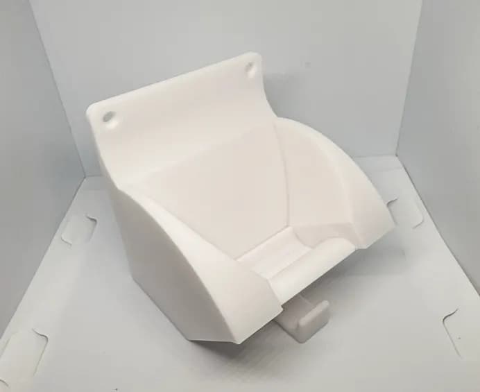 Wall mount bracket for Russell Hobbs Steam Genie 2 in 1 iron clothers steamer, view 10