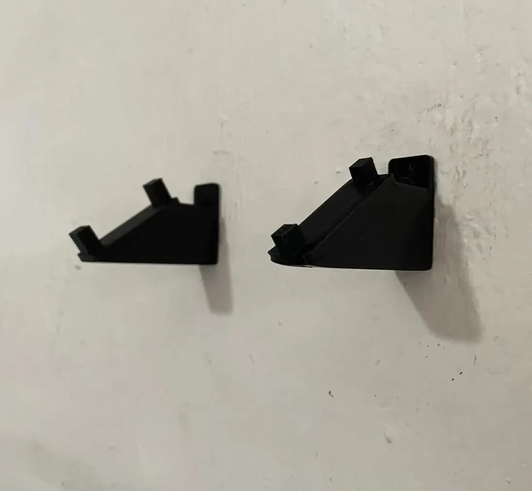 Wall Mount bracket LEGO DC Batmobile Batman vs Joker Chase Set Iconic 1989 76224, view 4