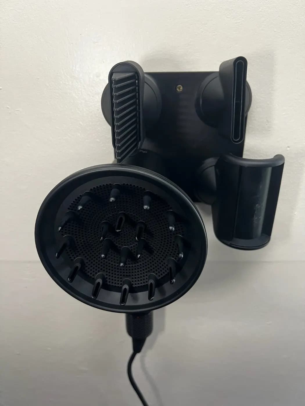 Wall Mount Bracket Stand Holder for Dyson Supersonic Hair Dryer Black, view 5
