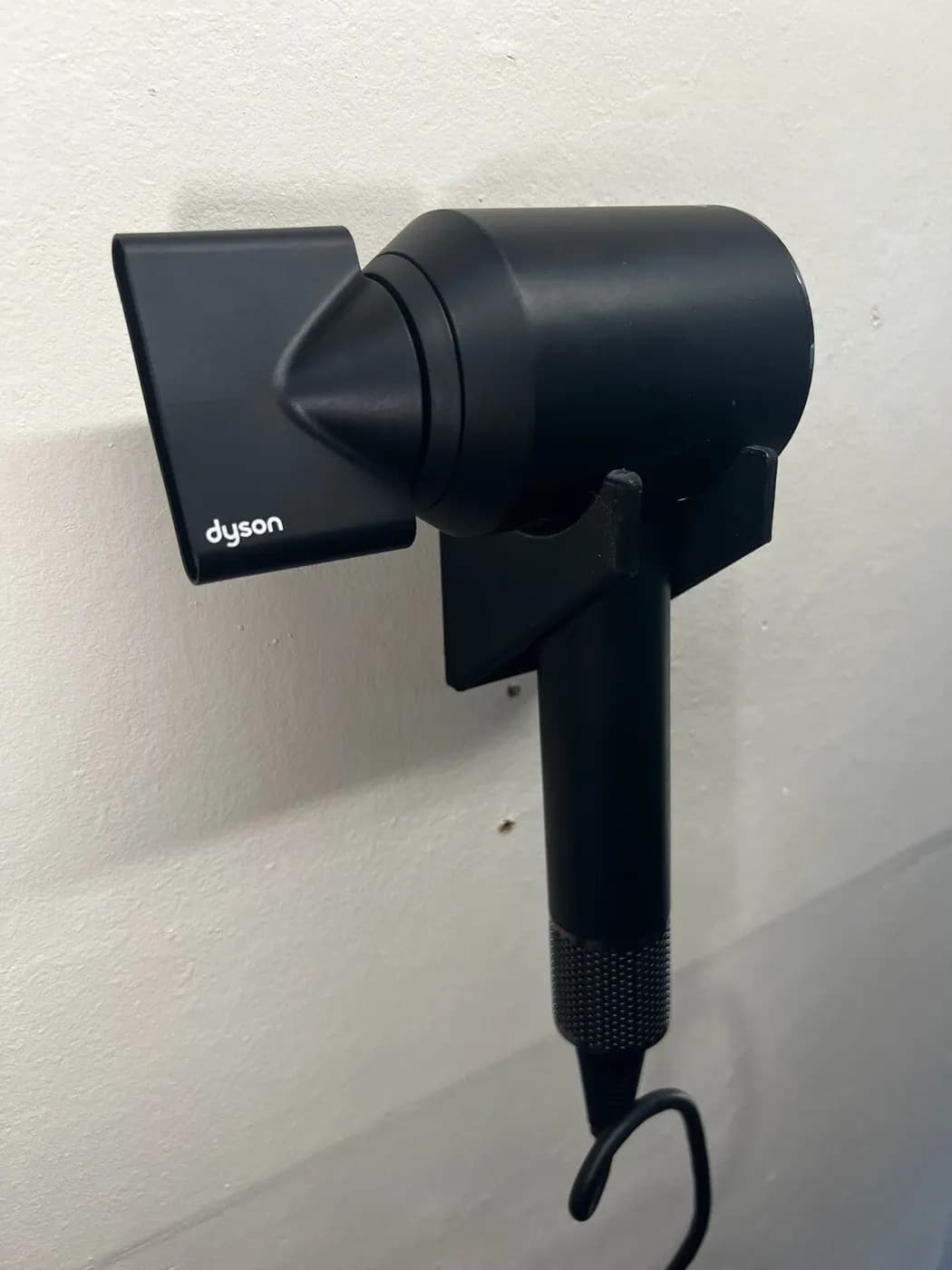 Wall Mount Bracket Stand Holder for Dyson Supersonic Hair Dryer Black, view 2