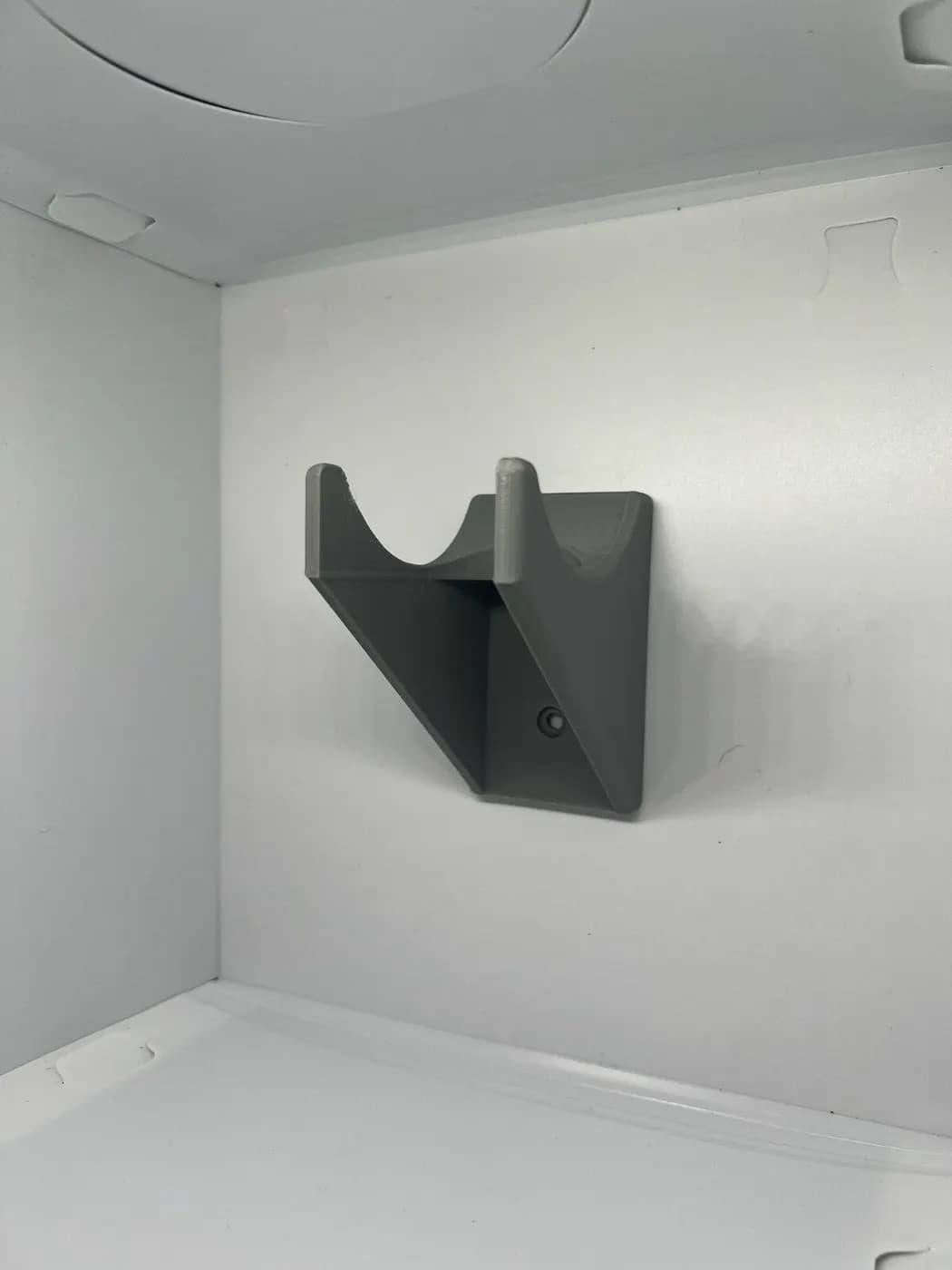 Wall Mount Bracket Stand Holder for Dyson Supersonic Hair Dryer Grey, view 2