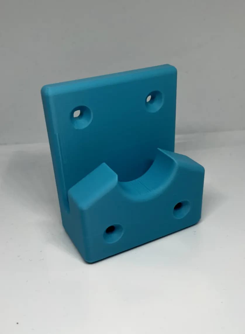 Wall Mount Holder for Makita Blue DTM51Z 18V LXT Li-ion Multi-tool, view 3
