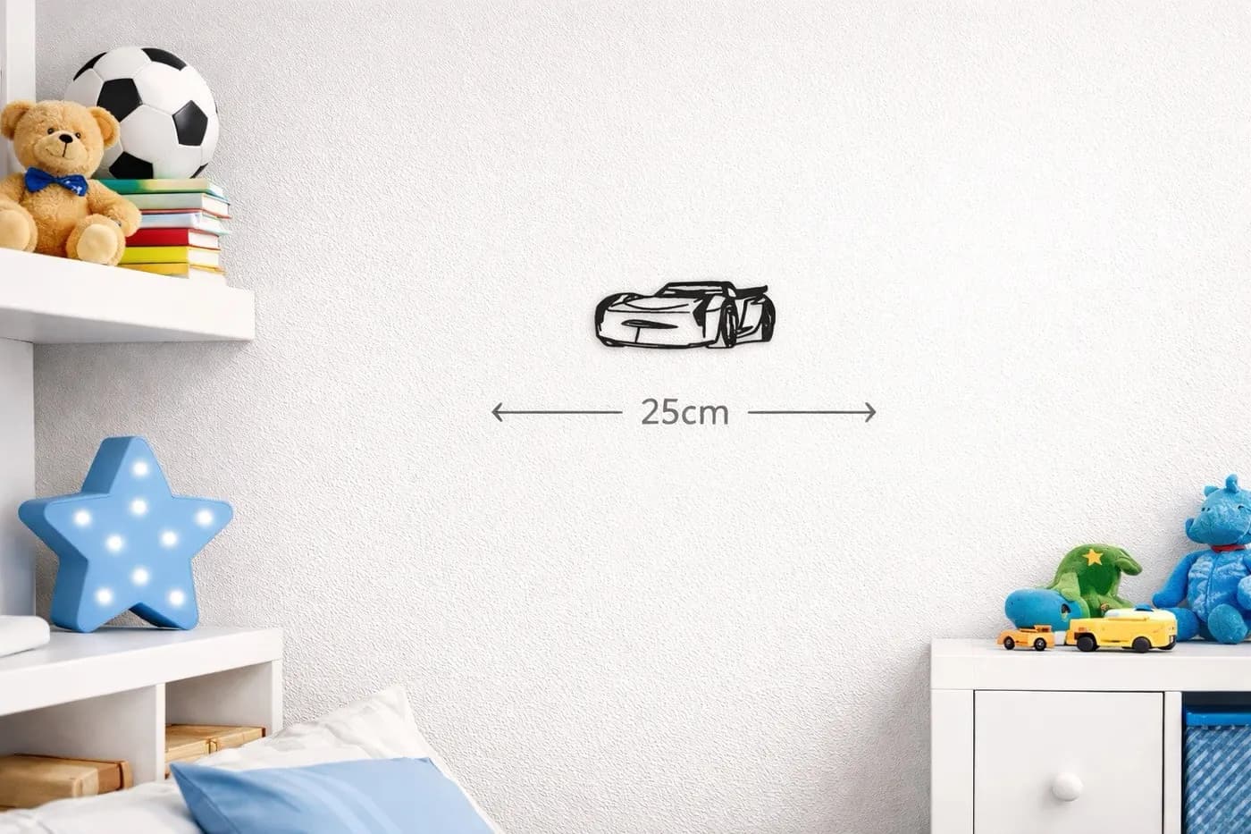 Jackson Storm 3d Print Art Wall Art Disney Cars Inspired Kids Bedroom Decoration